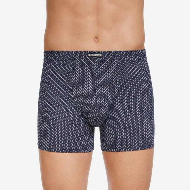 Set Boxershort  Milano microvezel blauw