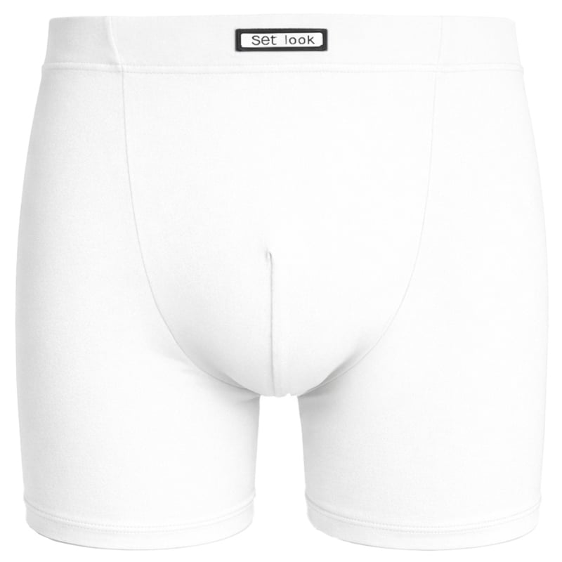 Boxershorts microvezel SET 6-pack wit