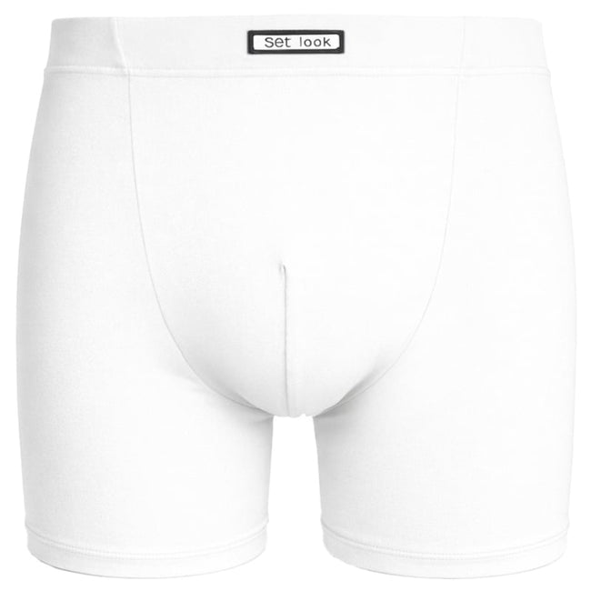 Boxershort microvezel SET wit
