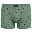 Set boxershort microvezel Ski groen