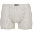 Boxershort stretch katoen grijs gestreept
