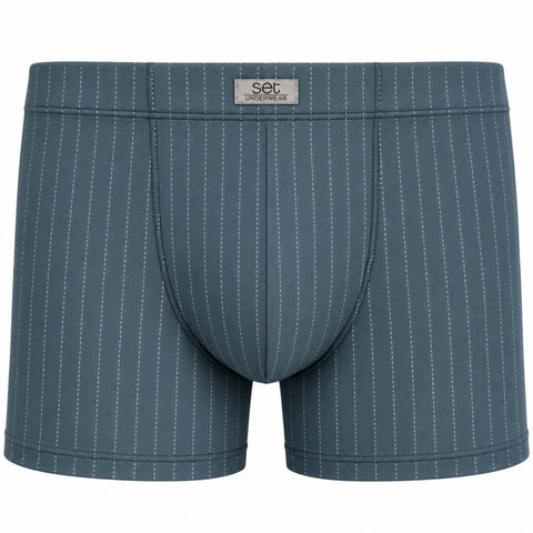 Set boxershort Lot 2-pack stripes azul