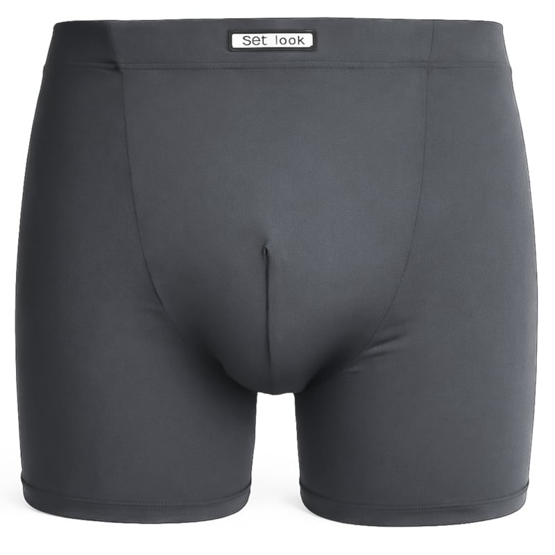 Boxershorts 1878 microvezel  SET 3 x zwart en 3 kleurtinten