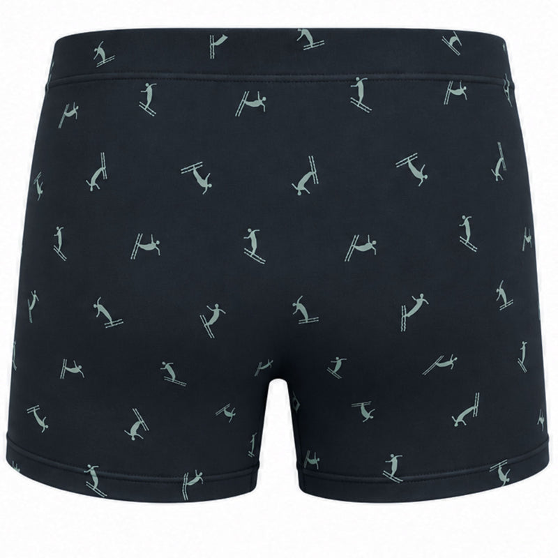 Set boxershort microvezel Ski zwart