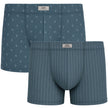 Set boxershort Lot 2-pack stripes azul