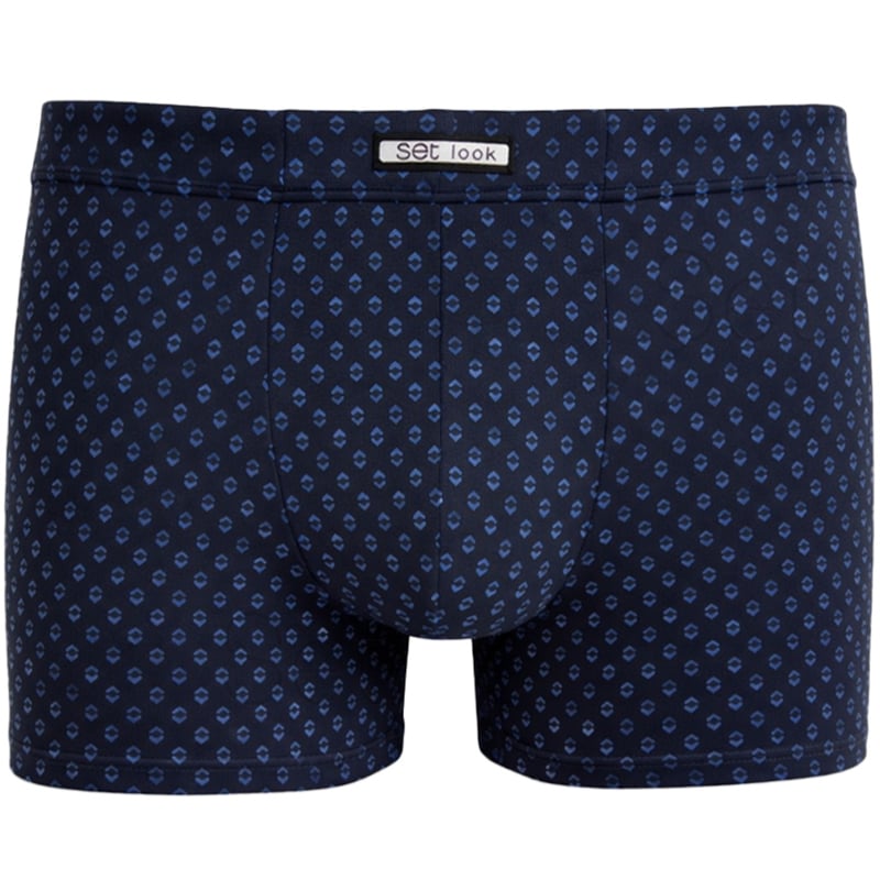 SET Boxershort Parentesis microvezel 2-pack blauw
