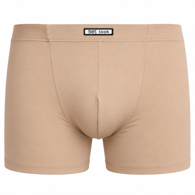 Boxershort microvezel  SET huidkleur