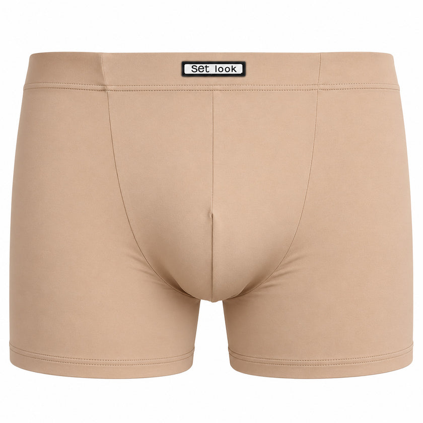 Boxershort microvezel  SET huidkleur