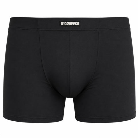 Boxershort microvezel SET zwart
