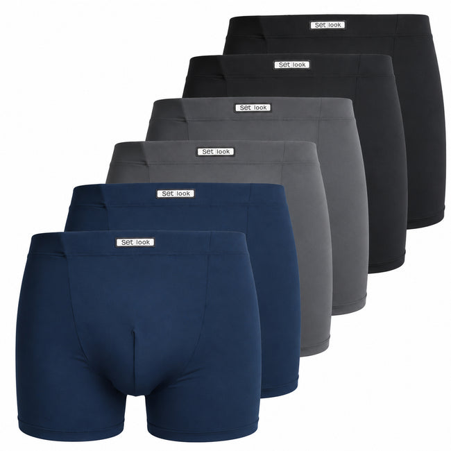 Boxershorts microvezel SET 6-pack multi