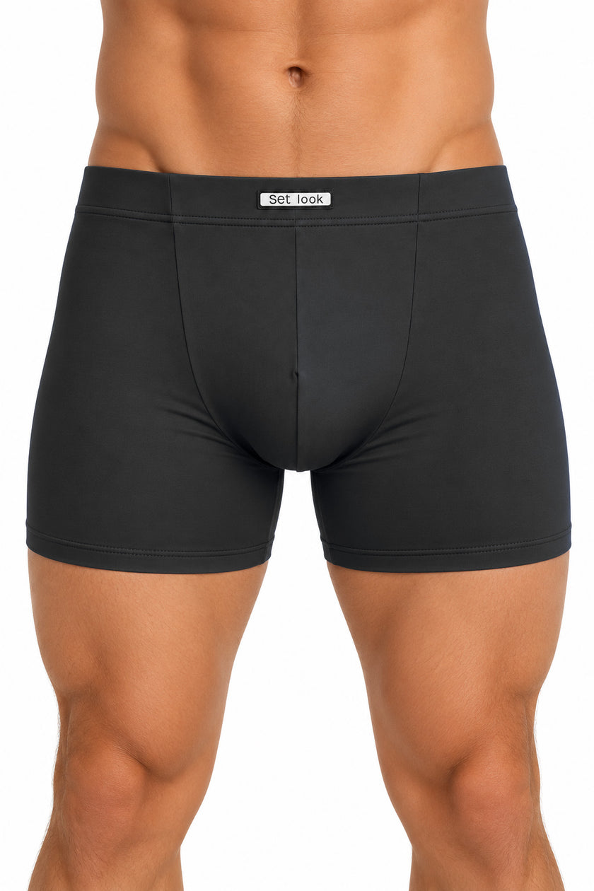 Boxershorts microvezel SET 6-pack zwart