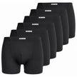 Boxershorts microvezel SET 6-pack zwart