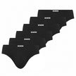 Slips microvezel herenslips 6-pack zwart