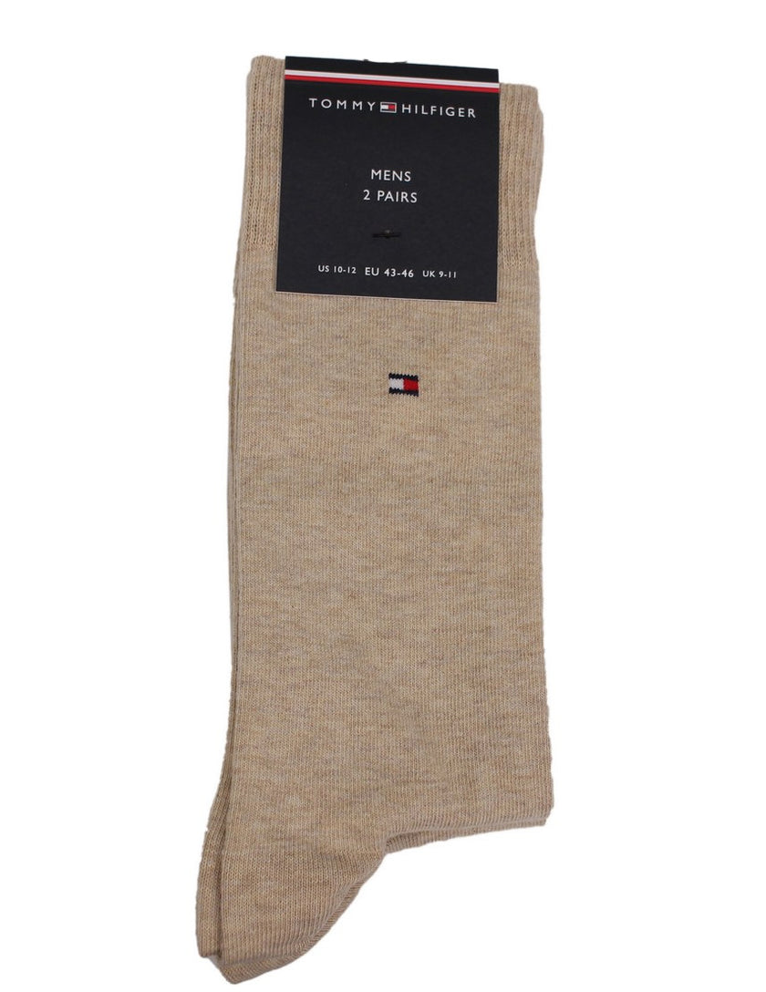 Sokken 2-paar Tommy Hilfiger beige