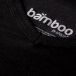 Bamboo T-shirts met V-hals 2-pack zwart