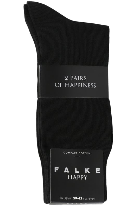 Heren sokken Falke happy 6-paar blauw