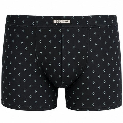 Set boxershort microvezel Tie zwart