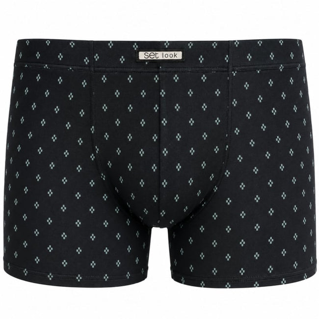 Set boxershort microvezel Tie zwart