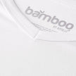 Bamboo T-shirts met V-hals 2-pack wit